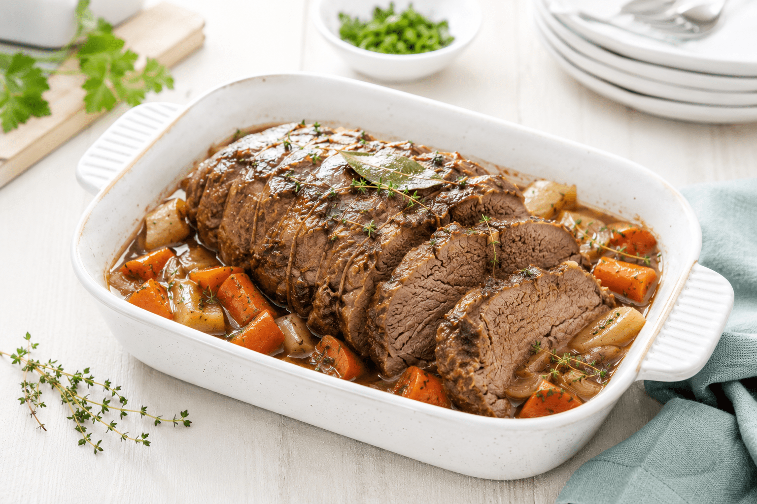 runderrollade uit de slowcooker