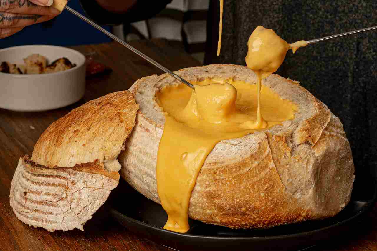 Slowcooker kaasfondue