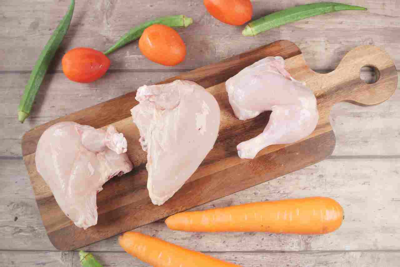 Rauwe kip in de slowcooker