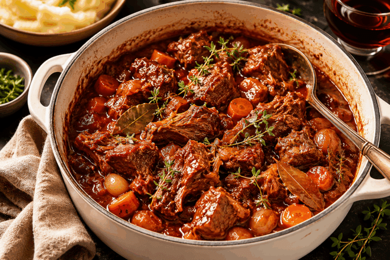 Lamsvlees uit de slowcooker – lamsschouder mediterraan of Marokkaans