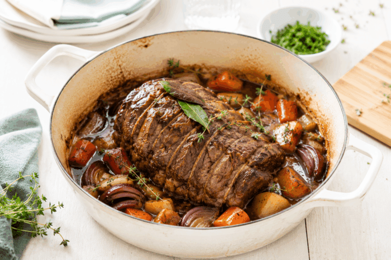 runderrollade uit de slowcooker