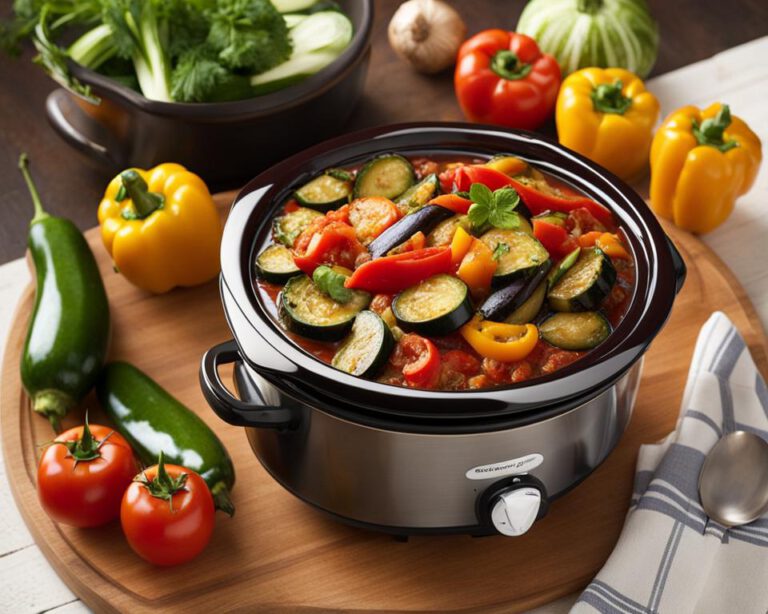Ratatouille uit de slowcooker