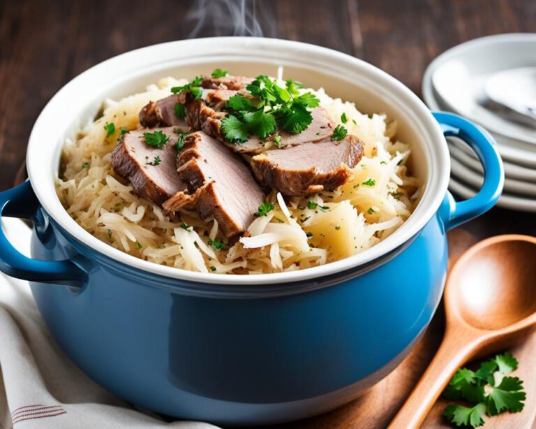 zuurkool uit de slowcooker