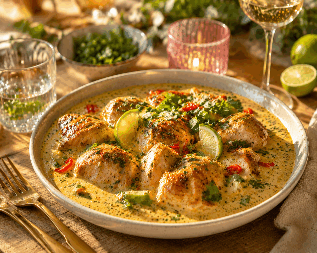 variaties op kokos limoen kipcurry