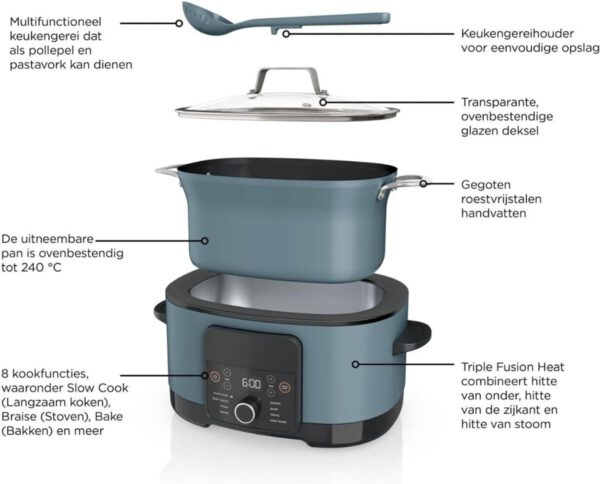 Beste Digitale Slowcooker met Timer kopen? Bekijk deze slimme alleskunner - Afbeelding 3