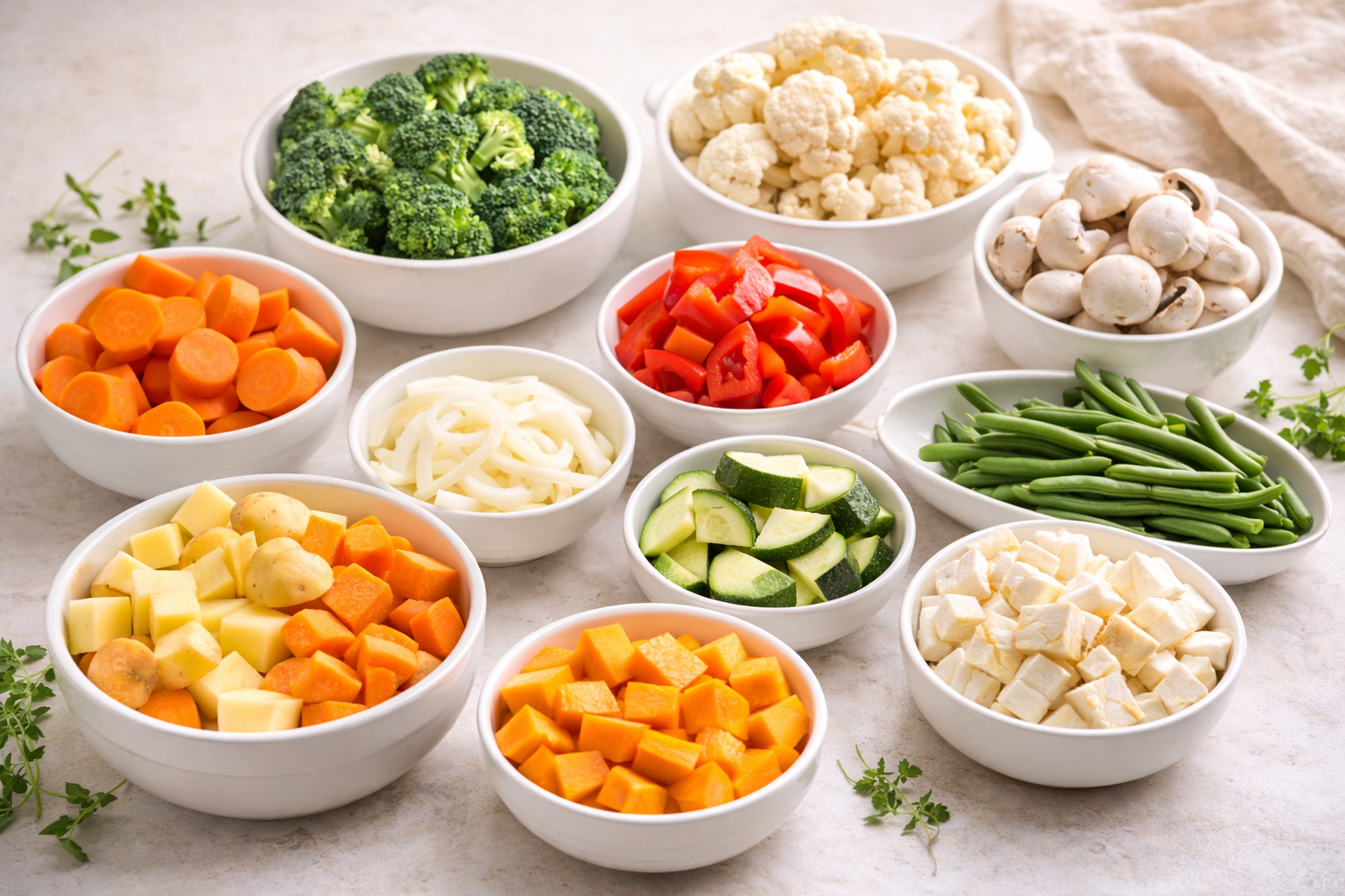 groente in slowcooker