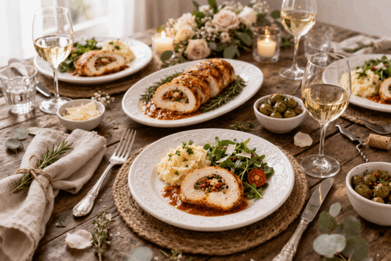 kiprollade maken in slowcooker