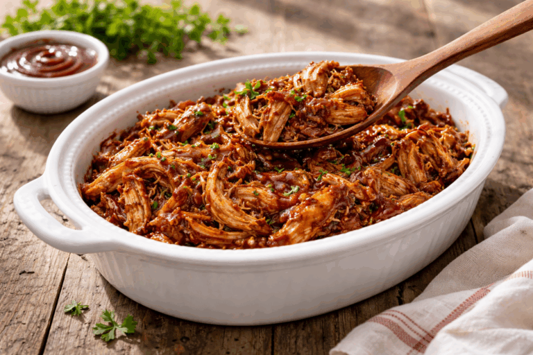 slowcooker kip met weinig ingrediënten