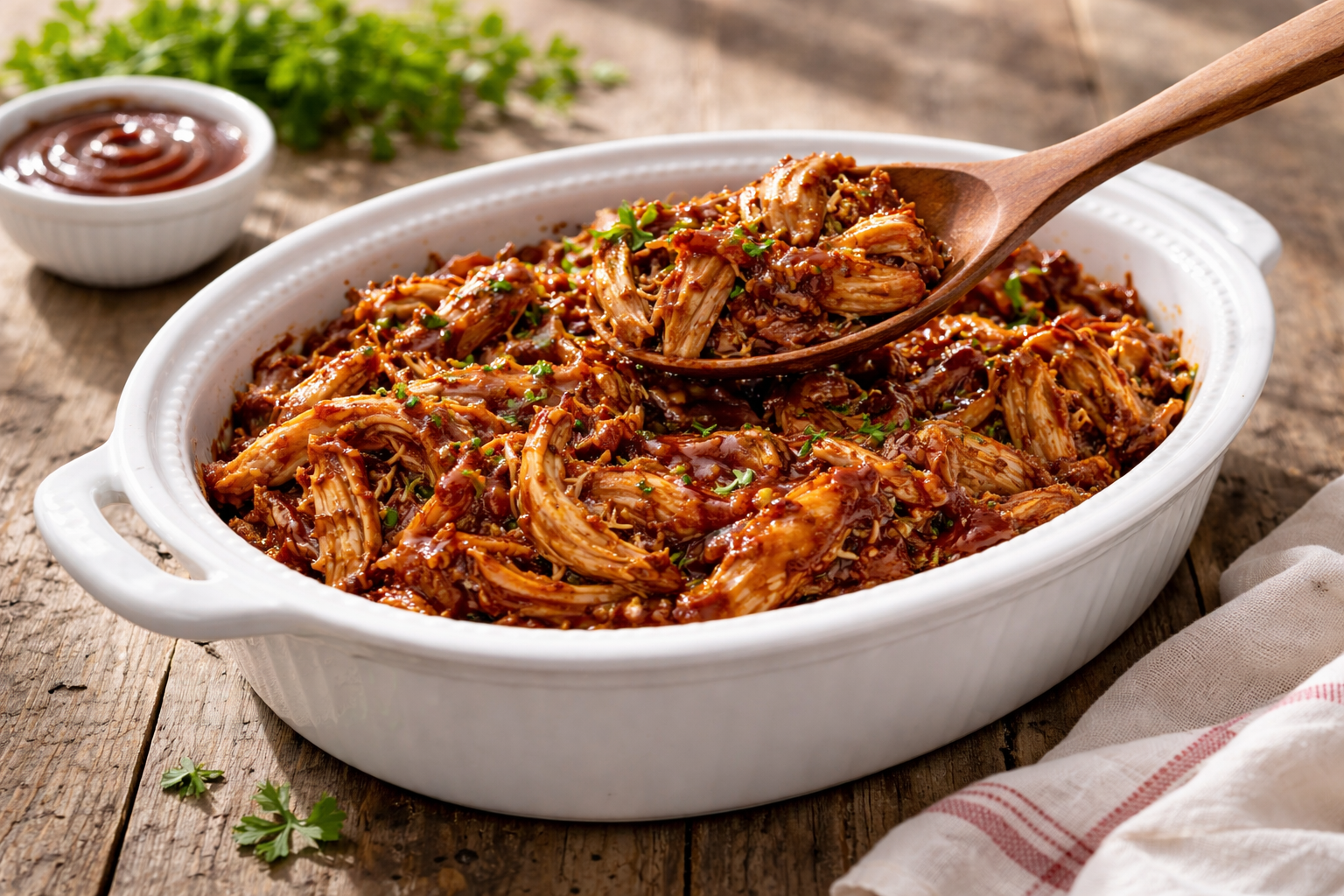 slowcooker kip met weinig ingrediënten