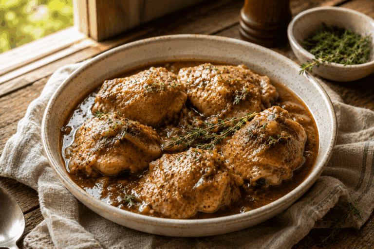 kippenijen uit de slowcooker